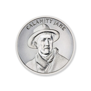 WILD WEST LEGENDS SERIES – CALAMITY JANE – 2 TROY OUNCE – 39MM