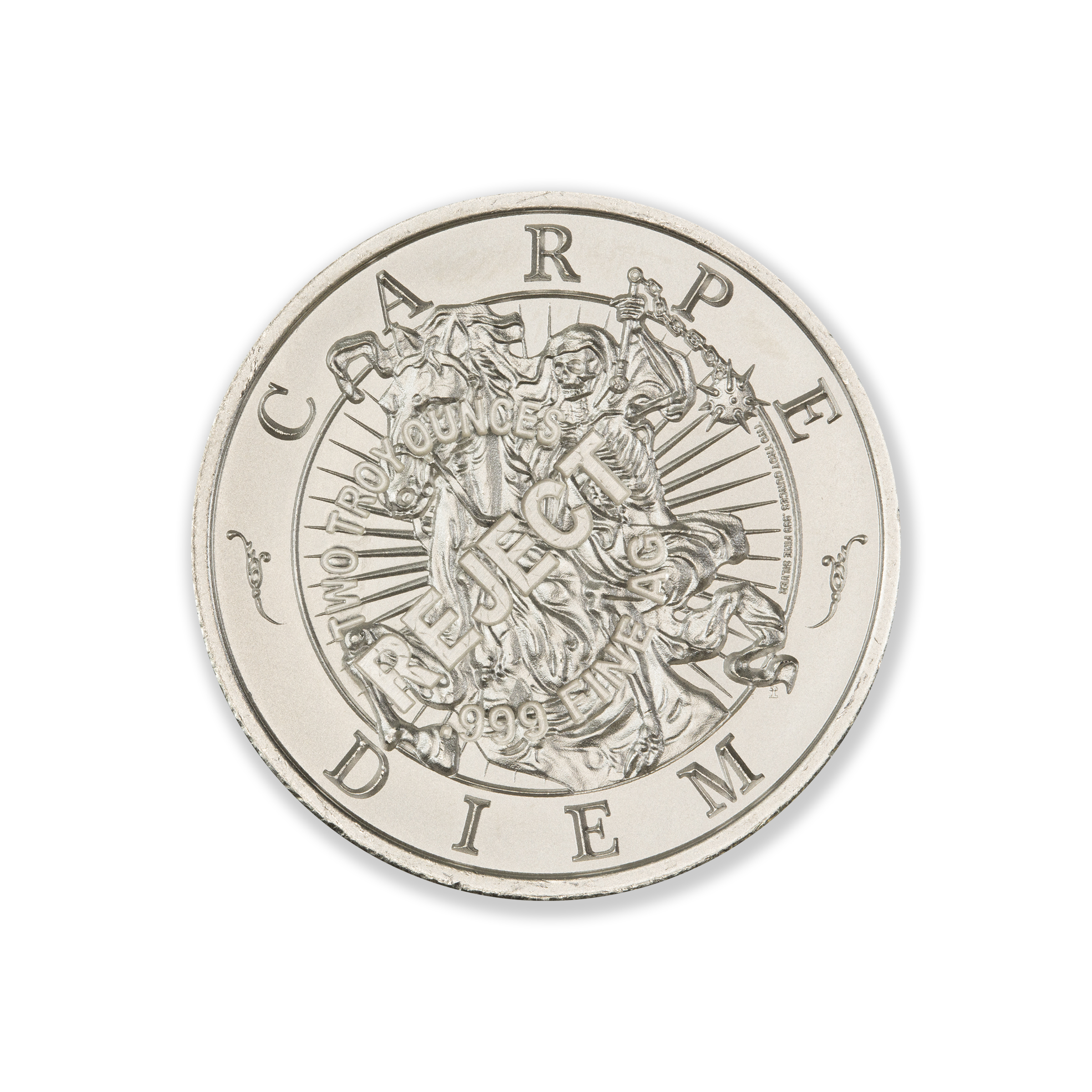 2 TROY OUNCE - 39MM & 50MM - REJECT - Image 3