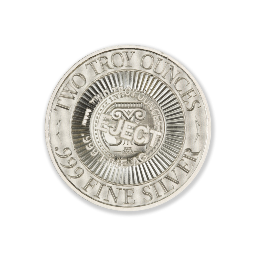 2 TROY OUNCE - 39MM & 50MM - REJECT