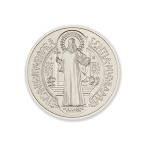 THE SAINT BENEDICT MEDAL  – 2 TROY OUNCE – 39MM