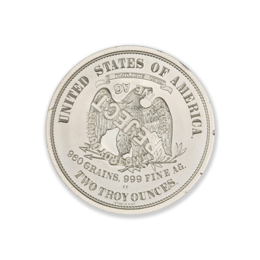 2 TROY OUNCE - 39MM & 50MM - REJECT