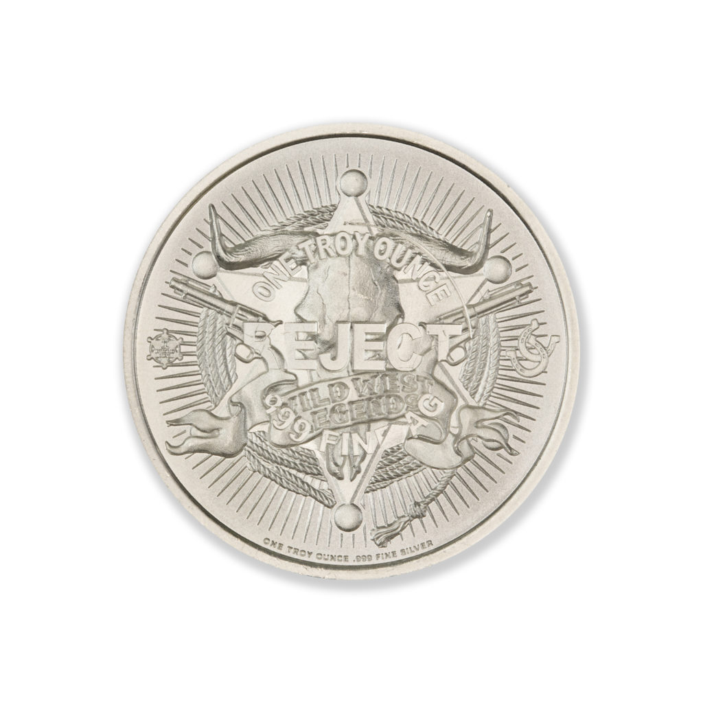 1 TROY OUNCE - 39MM - REJECT
