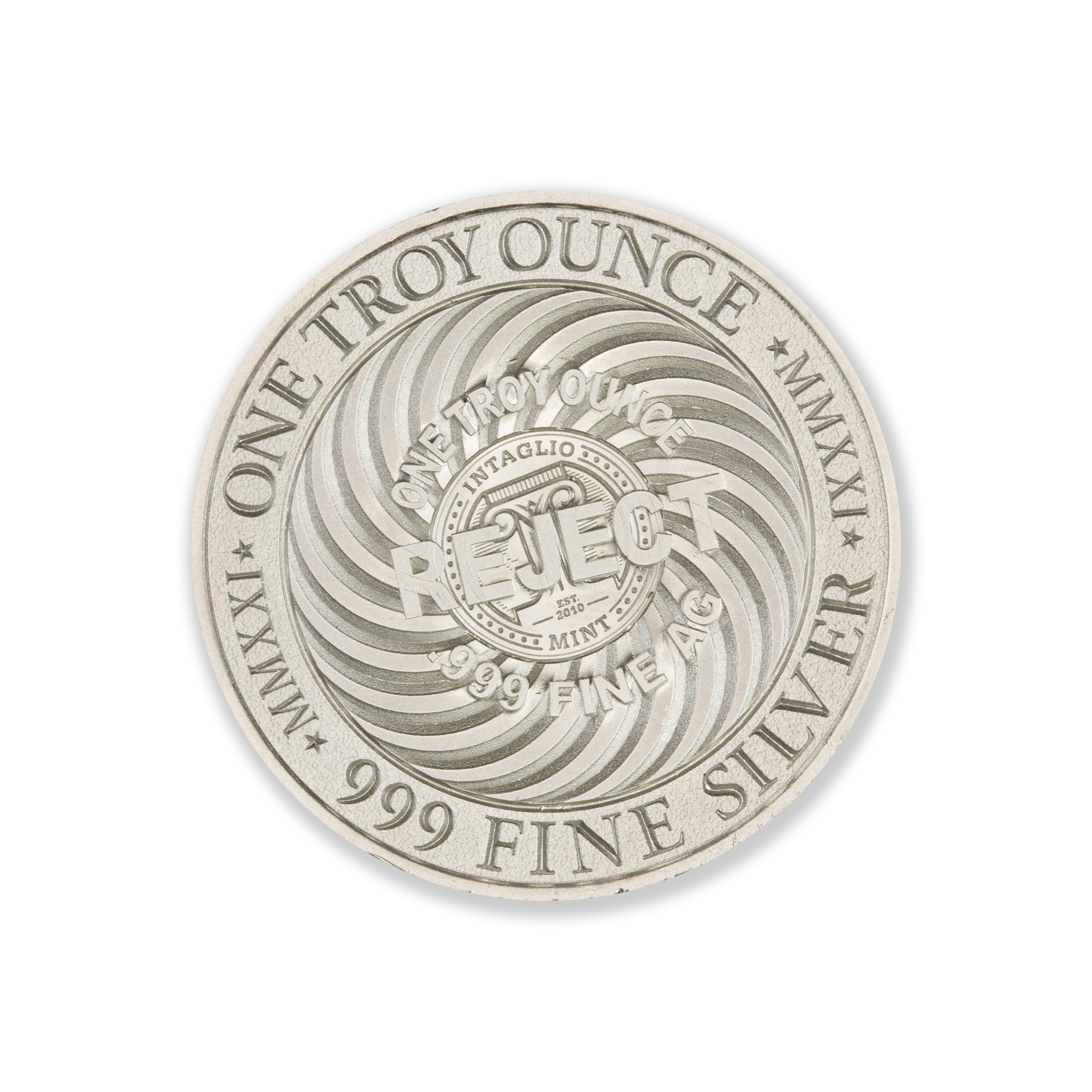 1 TROY OUNCE - 39MM - REJECT - Image 2