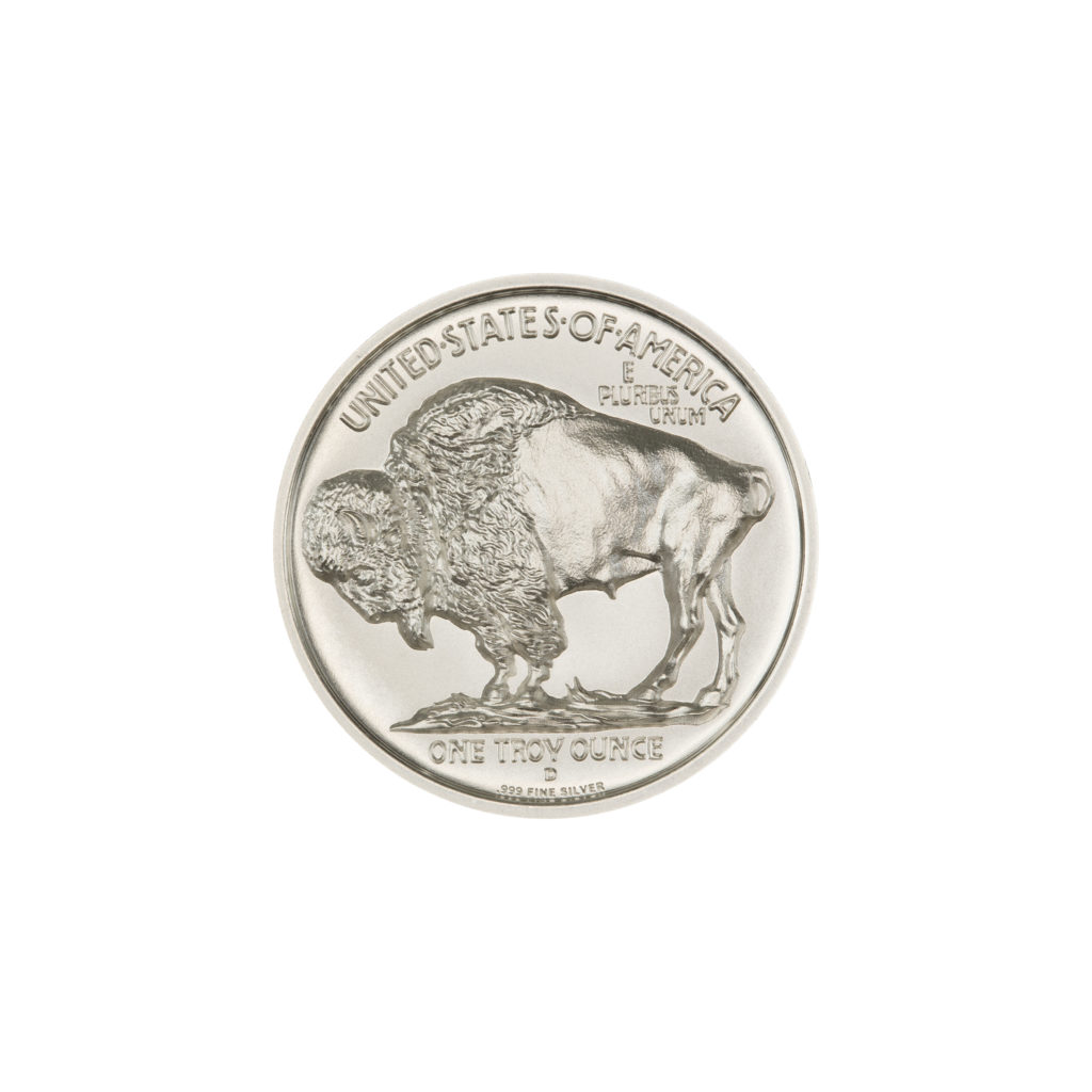 BUFFALO NICKEL TRIBUTE - 1 TROY OUNCE - 30MM
