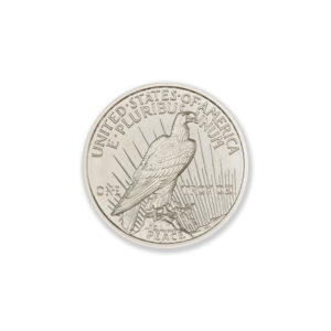 1921 HIGH RELIEF PEACE DOLLAR TRIBUTE - 1 TROY OUNCE - 30MM