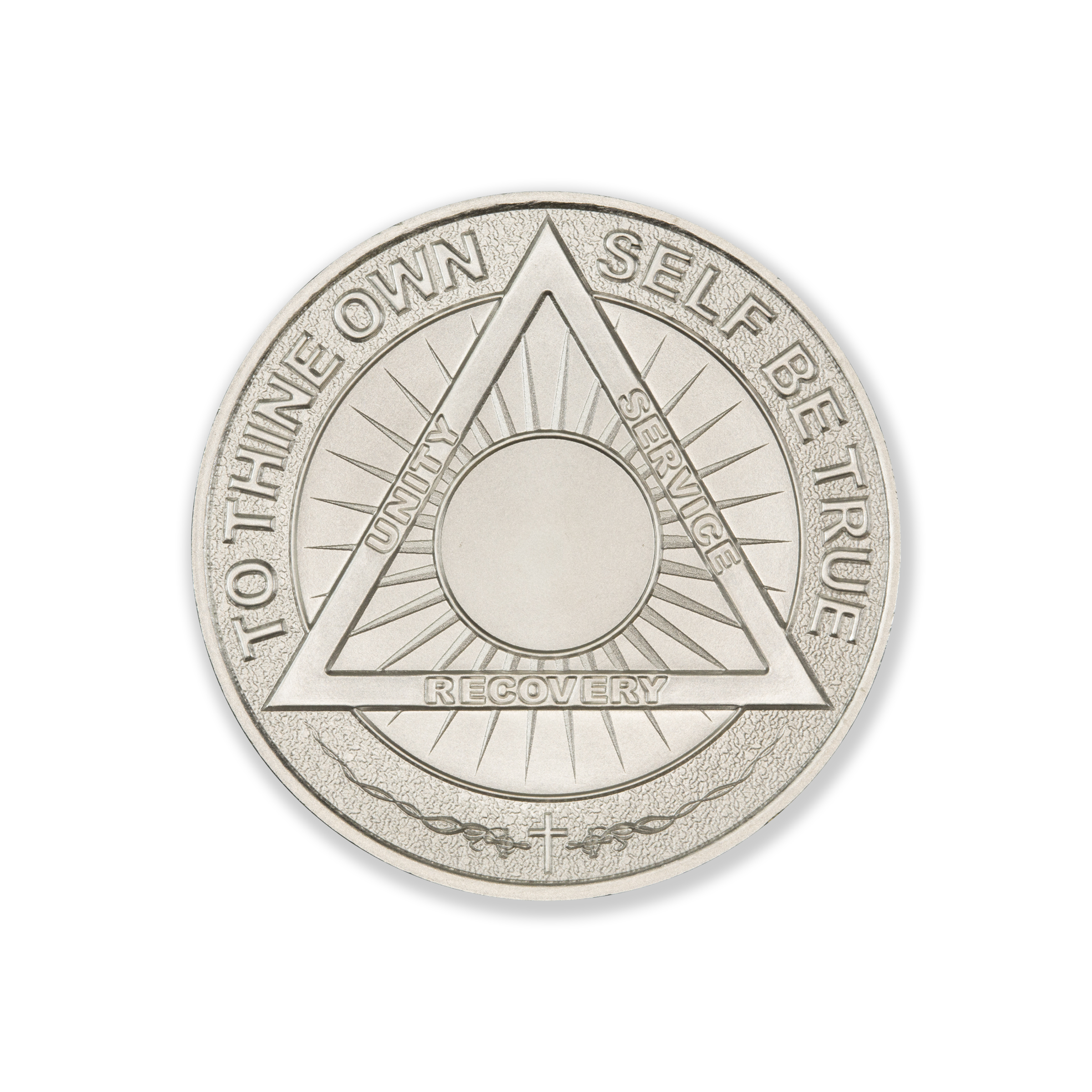 SOBRIETY COIN - 1 TROY OUNCE - 39MM - Image 2