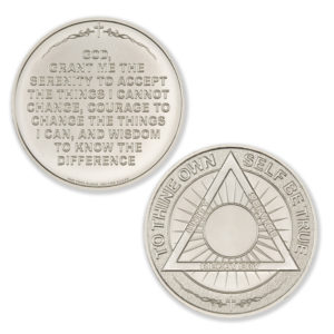 SOBRIETY COIN - 1 TROY OUNCE - 39MM