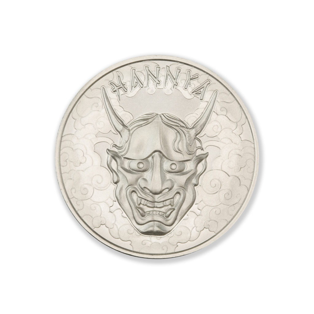 HANNYA - 2 TROY OUNCE - 39MM