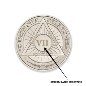 SOBRIETY COIN - 1 TROY OUNCE - 39MM