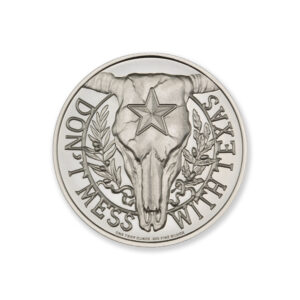 DON'T MESS WITH TEXAS SERIES / THE ALAMO  – 1 TROY OUNCE – 39MM