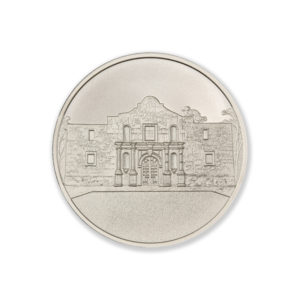 DON'T MESS WITH TEXAS SERIES / THE ALAMO  – 1 TROY OUNCE – 39MM