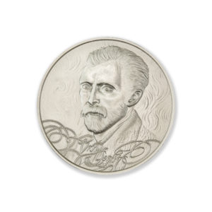 MASTERS OF ART - VINCENT VAN GOGH -1 TROY OUNCE - 39MM