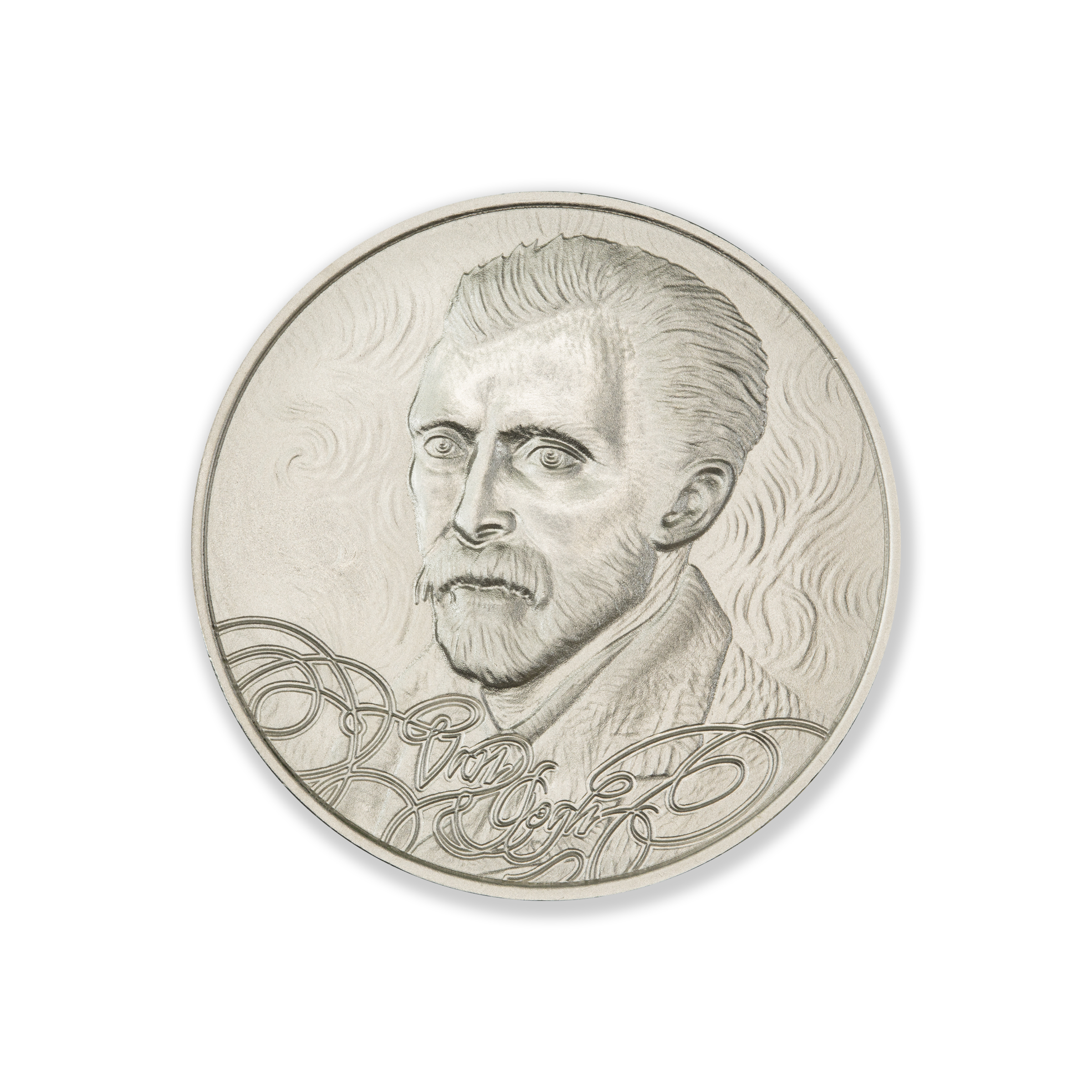 MASTERS OF ART - VINCENT VAN GOGH -1 TROY OUNCE - 39MM - Image 2