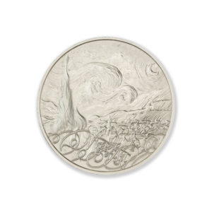 MASTERS OF ART - VINCENT VAN GOGH -1 TROY OUNCE - 39MM