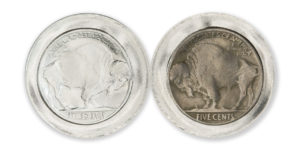 BUFFALO NICKEL FANTASY SANDWICH - 1 TROY OUNCE - 30MM
