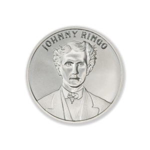 WILD WEST LEGENDS SERIES – JOHNNY RINGO – 2 TROY OUNCE – 39MM