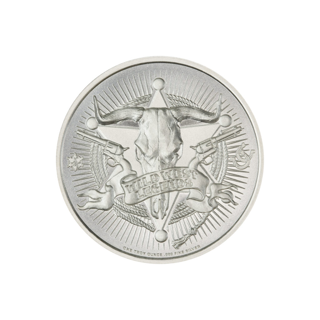 WILD WEST LEGENDS SERIES – JOHNNY RINGO – 1 TROY OUNCE – 39MM