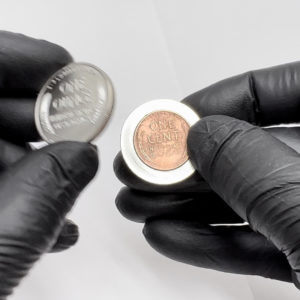 1914-D  LINCOLN FANTASY SANDWICH- 1 TROY OUNCE - 30MM - Image 1