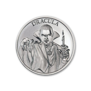 DRACULA - VINTAGE HORROR SERIES - 1 TROY OUNCE - 39MM