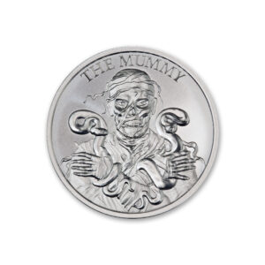 THE MUMMY - VINTAGE HORROR SERIES - 2 TROY OUNCE - 39MM
