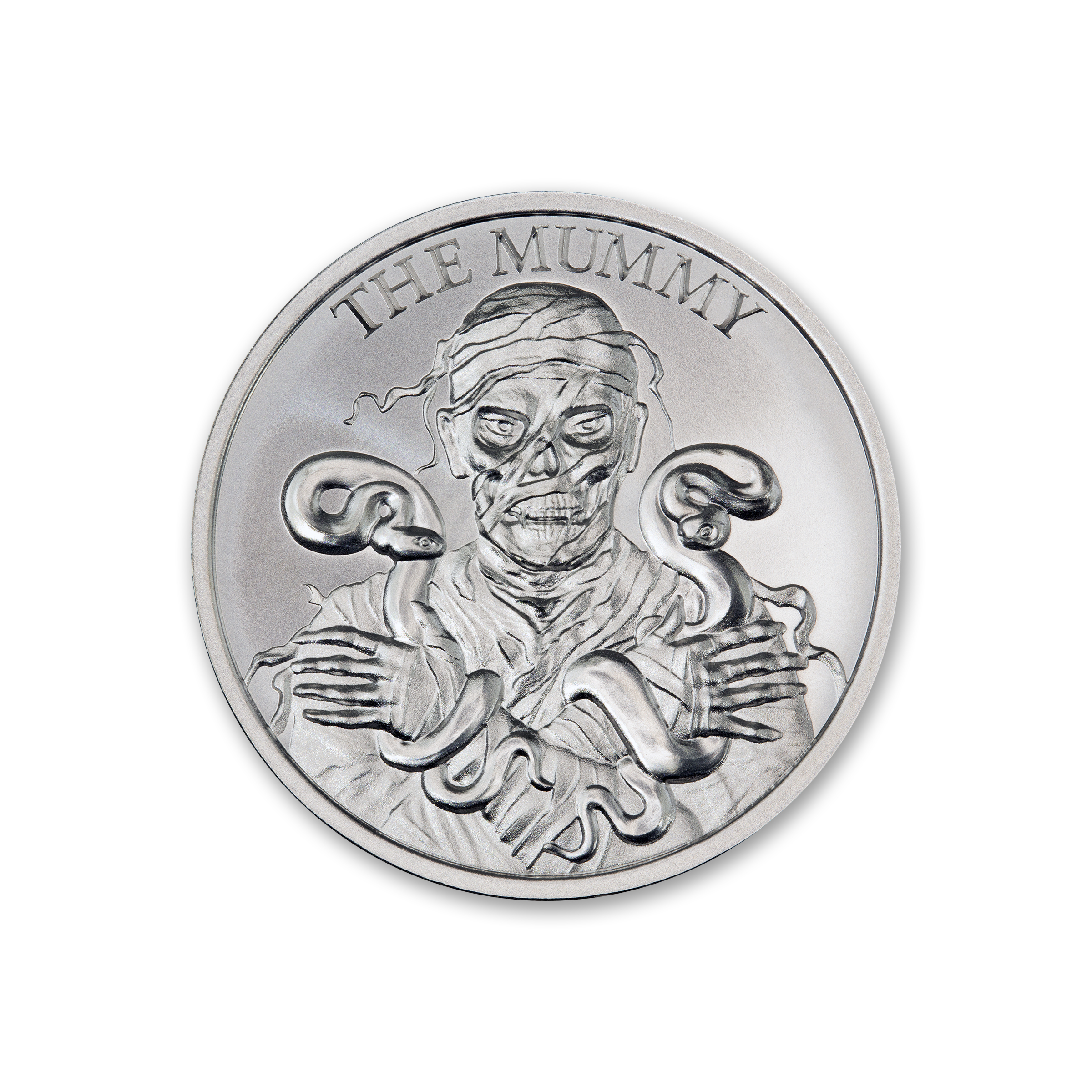 THE MUMMY - VINTAGE HORROR SERIES - 2 TROY OUNCE - 39MM - Image 2