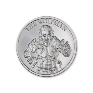 THE WOLFMAN - VINTAGE HORROR SERIES - 2 TROY OUNCE - 39MM