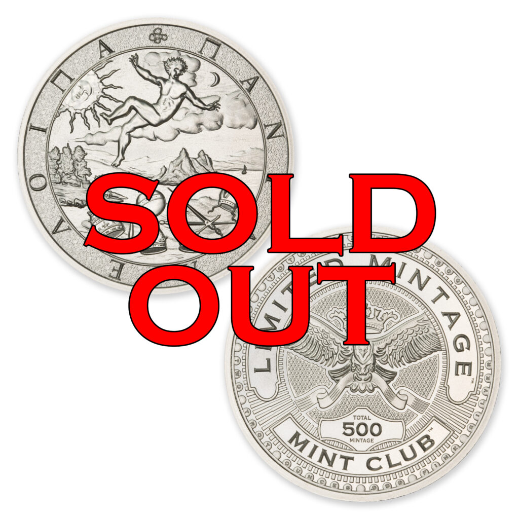 MINT CLUB #1 - 2 TROY OUNCE – 50MM (LIMITED MINTAGE: 500)