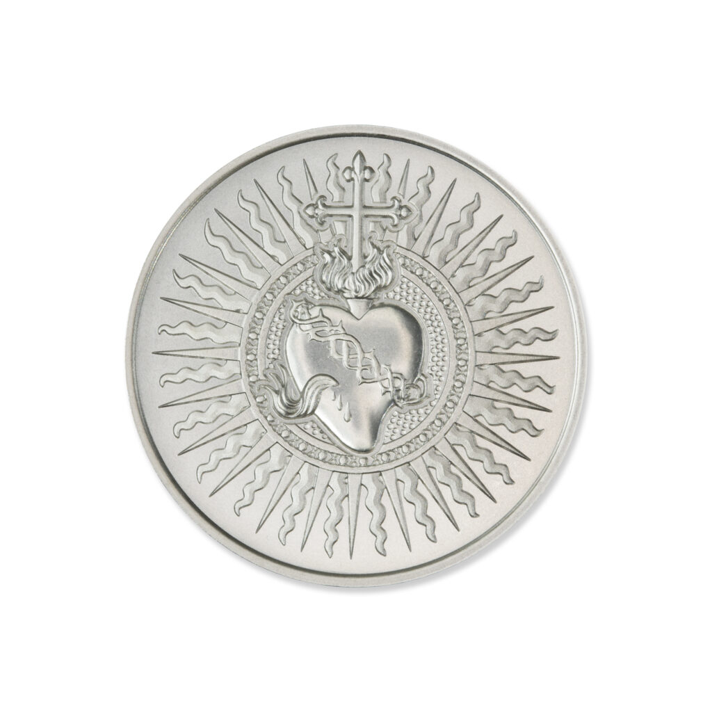 THE SACRED HEART - 1 TROY OUNCE - 39MM