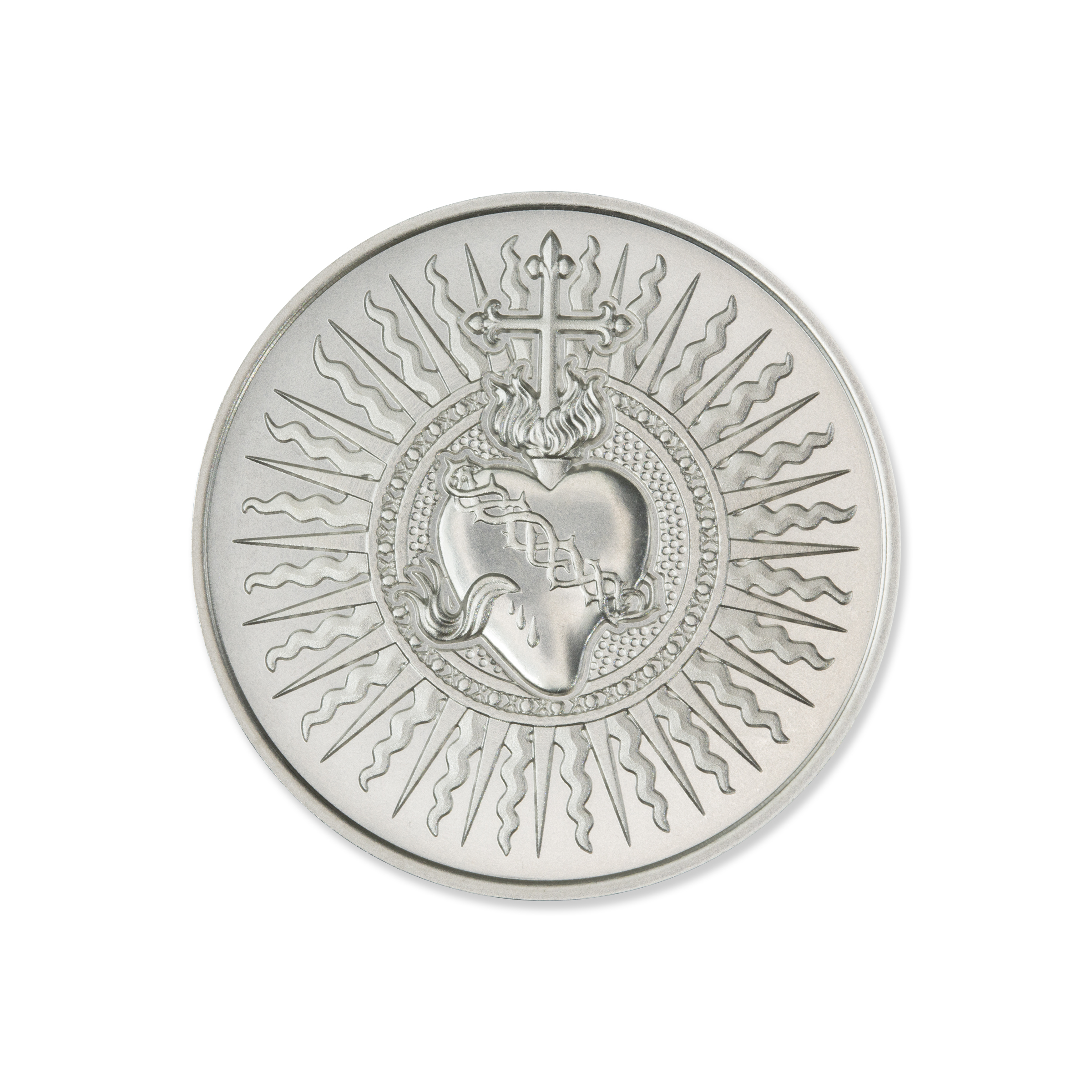THE SACRED HEART - 2 TROY OUNCE - 39MM - Image 1