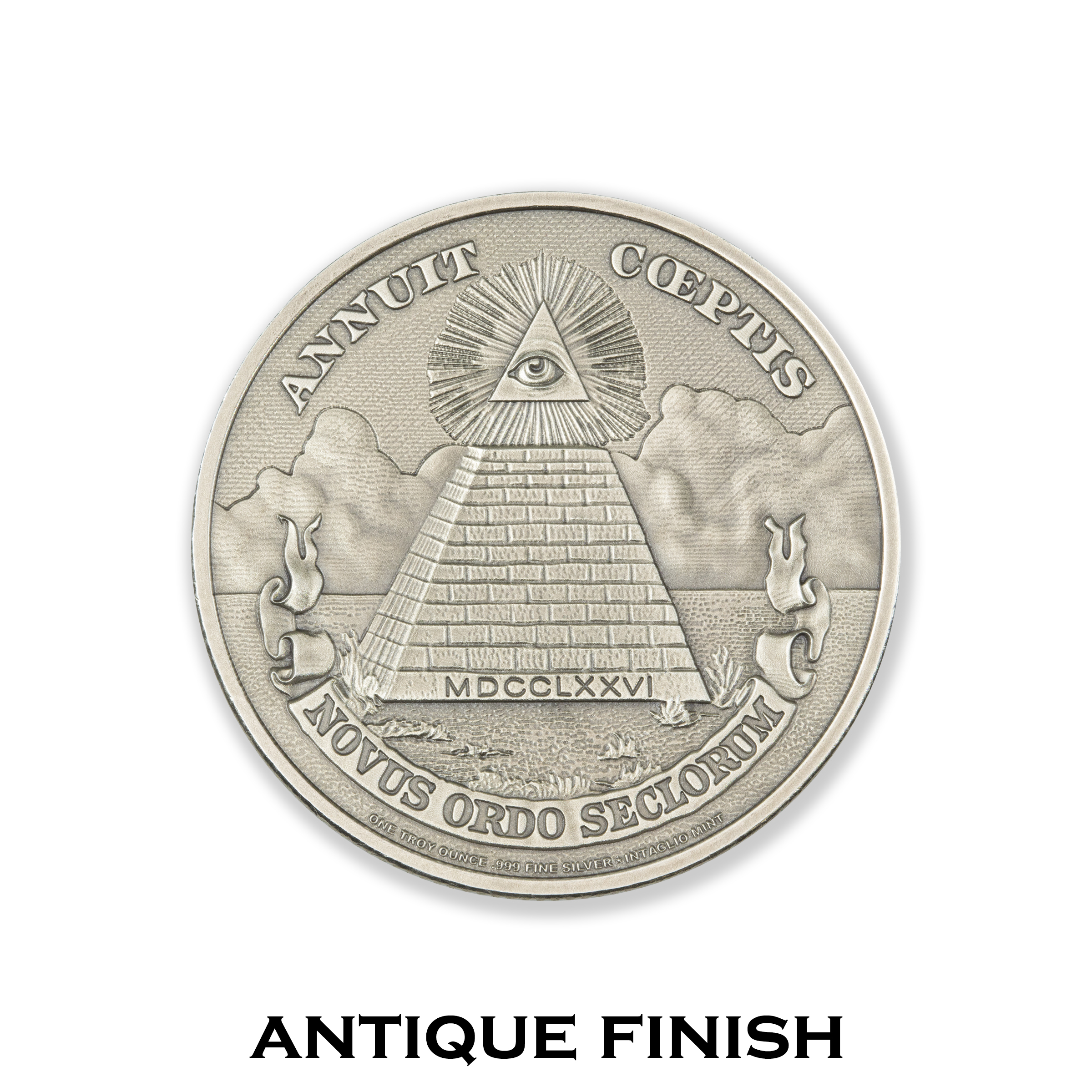 THE GREAT SEAL - 1 TROY OUNCE - 39MM - Image 6