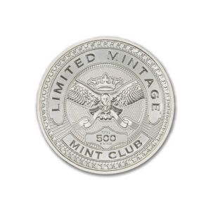 MINT CLUB #4 - 1 TROY OUNCE – 39MM (LIMITED MINTAGE: 500) IN COINSAFE CAPSULE - MOLON LABE ANNIVERSARY