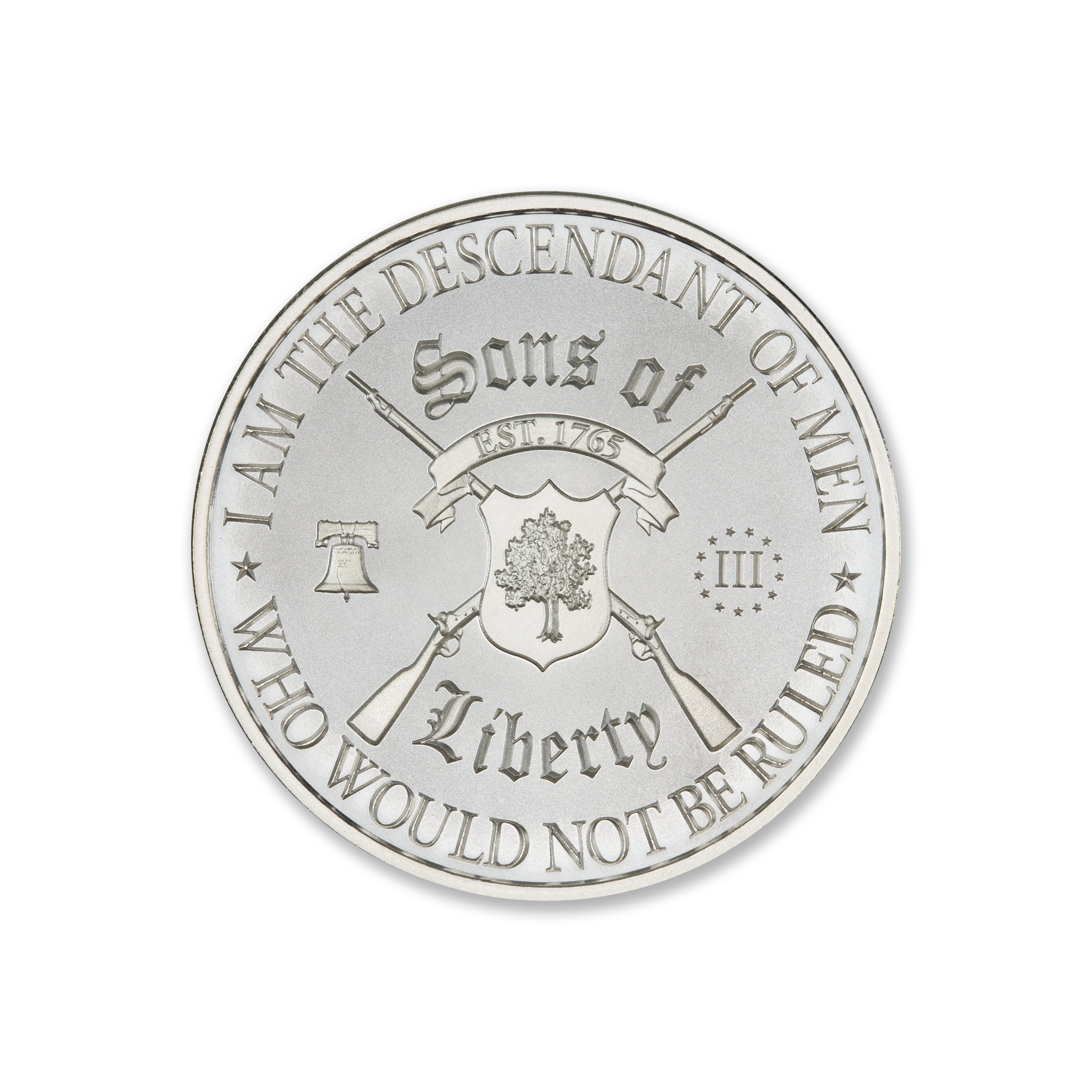 SONS OF LIBERTY - 2 TROY OUNCE - 39MM - Image 1