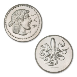 ANCIENT TRIBUTE SERIES - SYRACUSE AR LITRA - UHR - 36MM - 2 TROY OUNCES