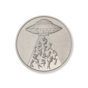 ALIEN ABDUCTION - CATS - 1 TROY OUNCE - 39MM