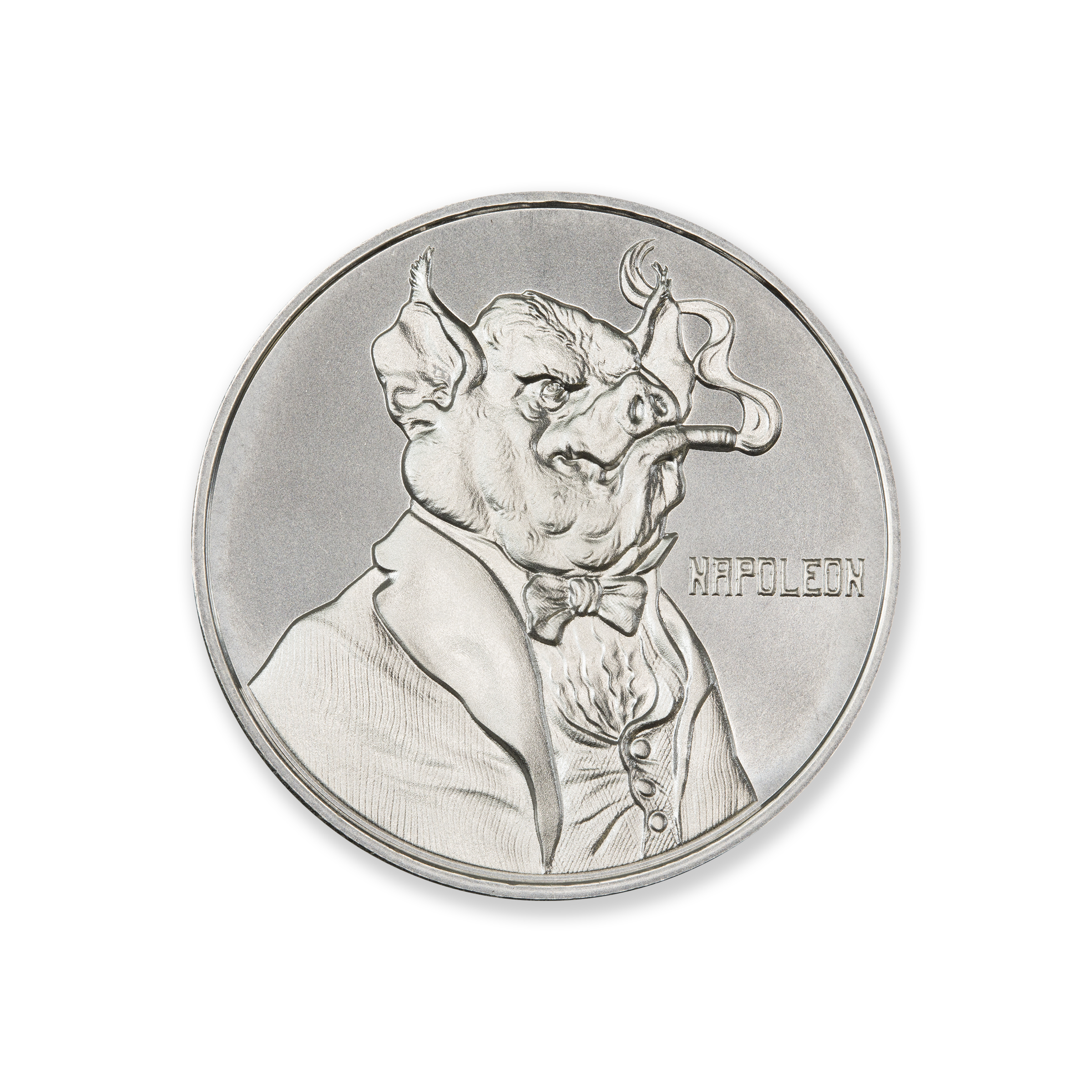 ANIMAL FARM - NAPOLEON - 2 TROY OUNCE - 39MM - Image 2