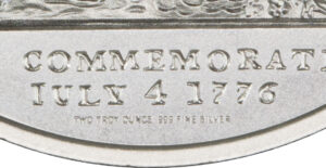 1801 THOMAS JEFFERSON INAUGURAL MEDAL TRIBUTE - 2 TROY OUNCE - 39MM