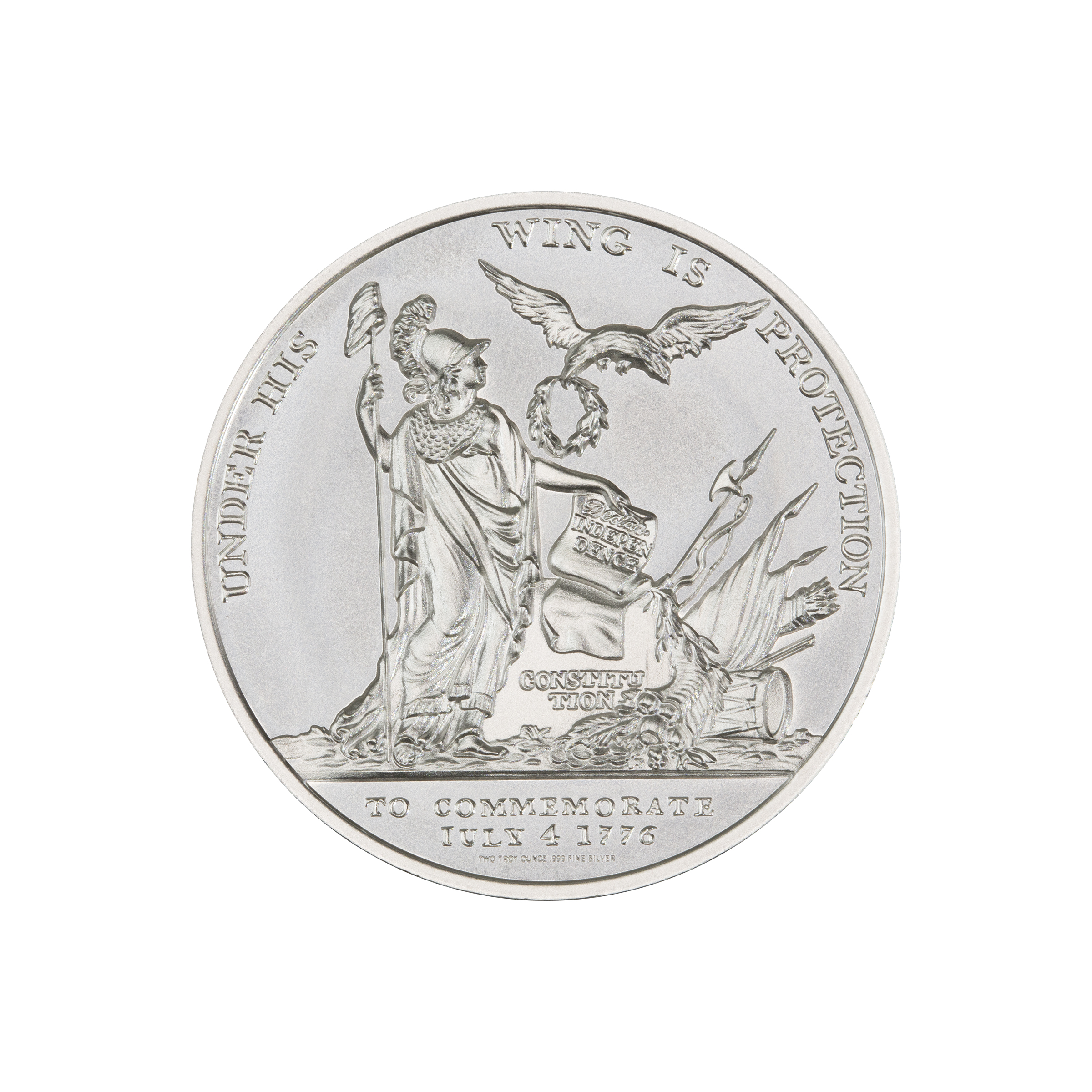 1801 THOMAS JEFFERSON INAUGURAL MEDAL TRIBUTE - 2 TROY OUNCE - 39MM - Image 3