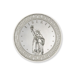 MINT CLUB #5 - 1 TROY OUNCE – 39MM (LIMITED MINTAGE: 500) IN COINSAFE CAPSULE - LIBERTY