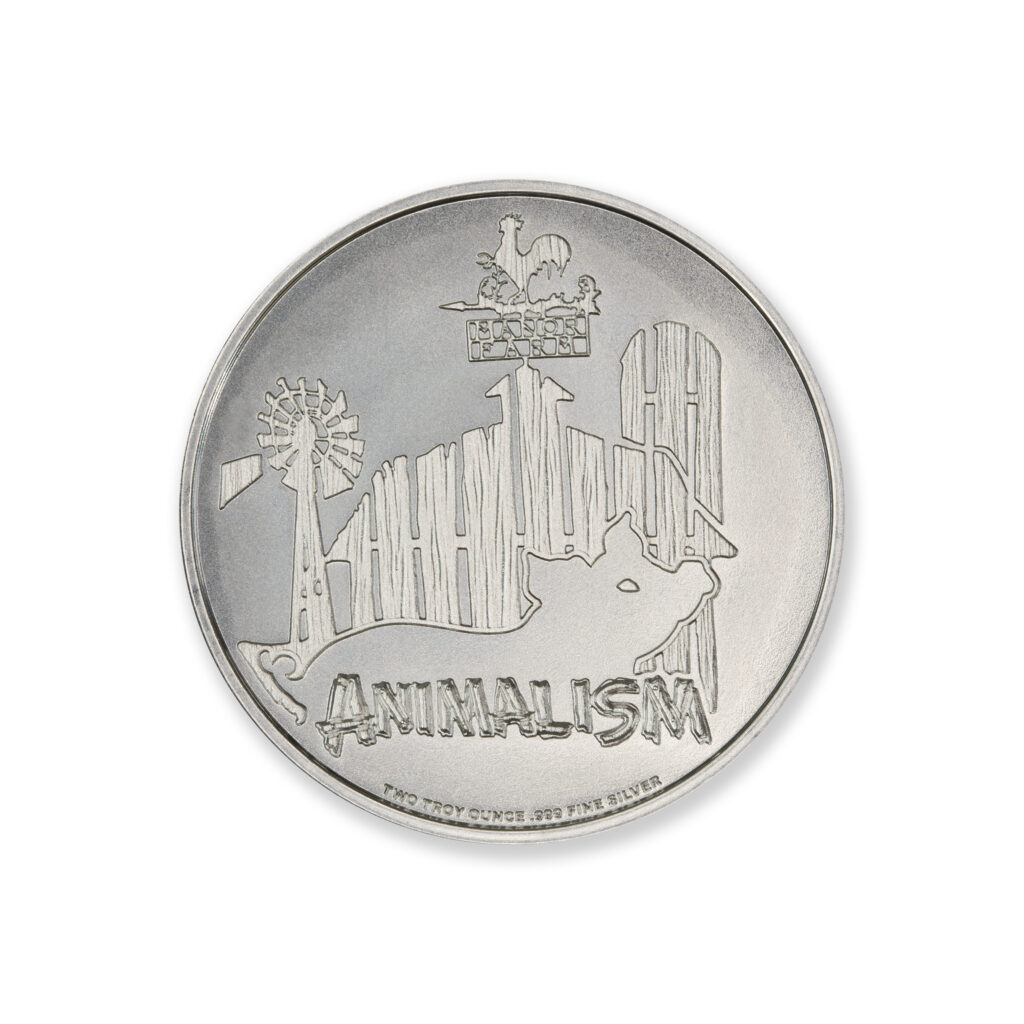 ANIMAL FARM - NAPOLEON - 2 TROY OUNCE - 39MM