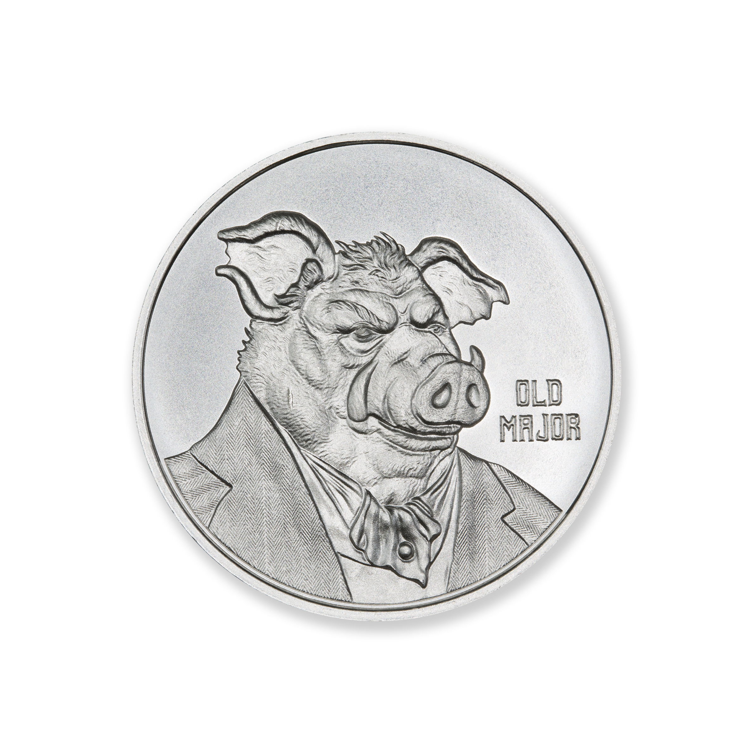 ANIMAL FARM - OLD MAJOR - 2 TROY OUNCE - 39MM - Image 2