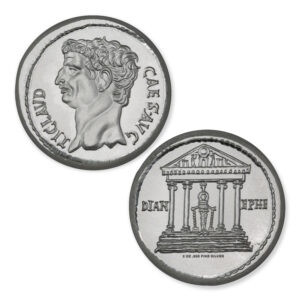 ANCIENT TRIBUTE SERIES - EPHESIAN CISTOPHORUS - UHR - 36MM - 2 TROY OUNCES