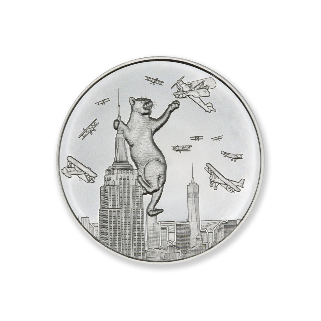 KING KAT - 1 TROY OUNCE - 39MM