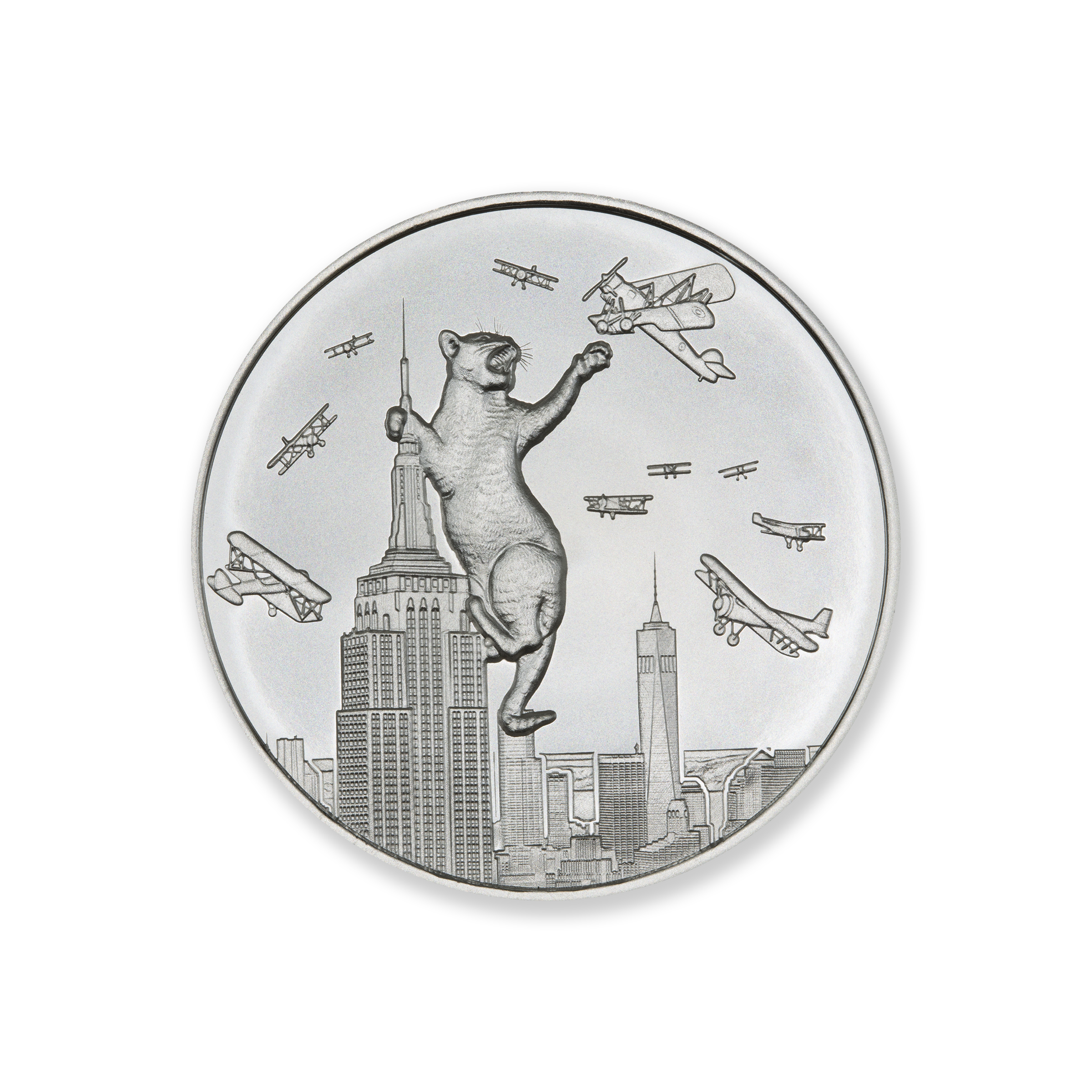 KING KAT - 1 TROY OUNCE - 39MM - Image 1