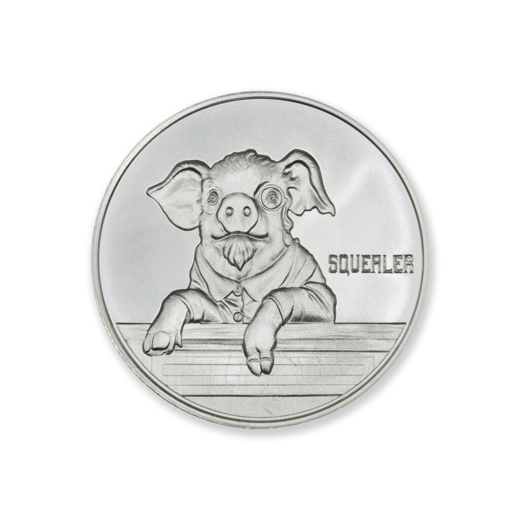 ANIMAL FARM - SQUEALER - 1 TROY OUNCE - 39MM