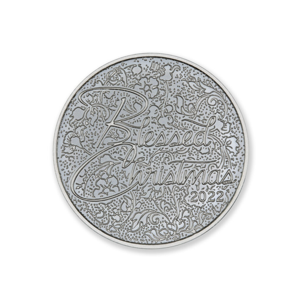 2023 NATIVITY / BLESSED CHRISTMAS -1 TROY OUNCE - 39MM