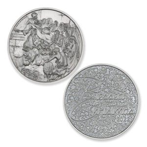2023 NATIVITY / BLESSED CHRISTMAS -1 TROY OUNCE - 39MM