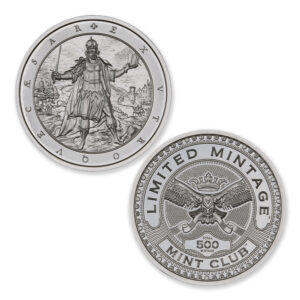 MINT CLUB #11 – 2 TROY OUNCE – 39MM (LIMITED MINTAGE: 500) – IN COINSAFE CAPSULE – PRINCE ENNOBLING