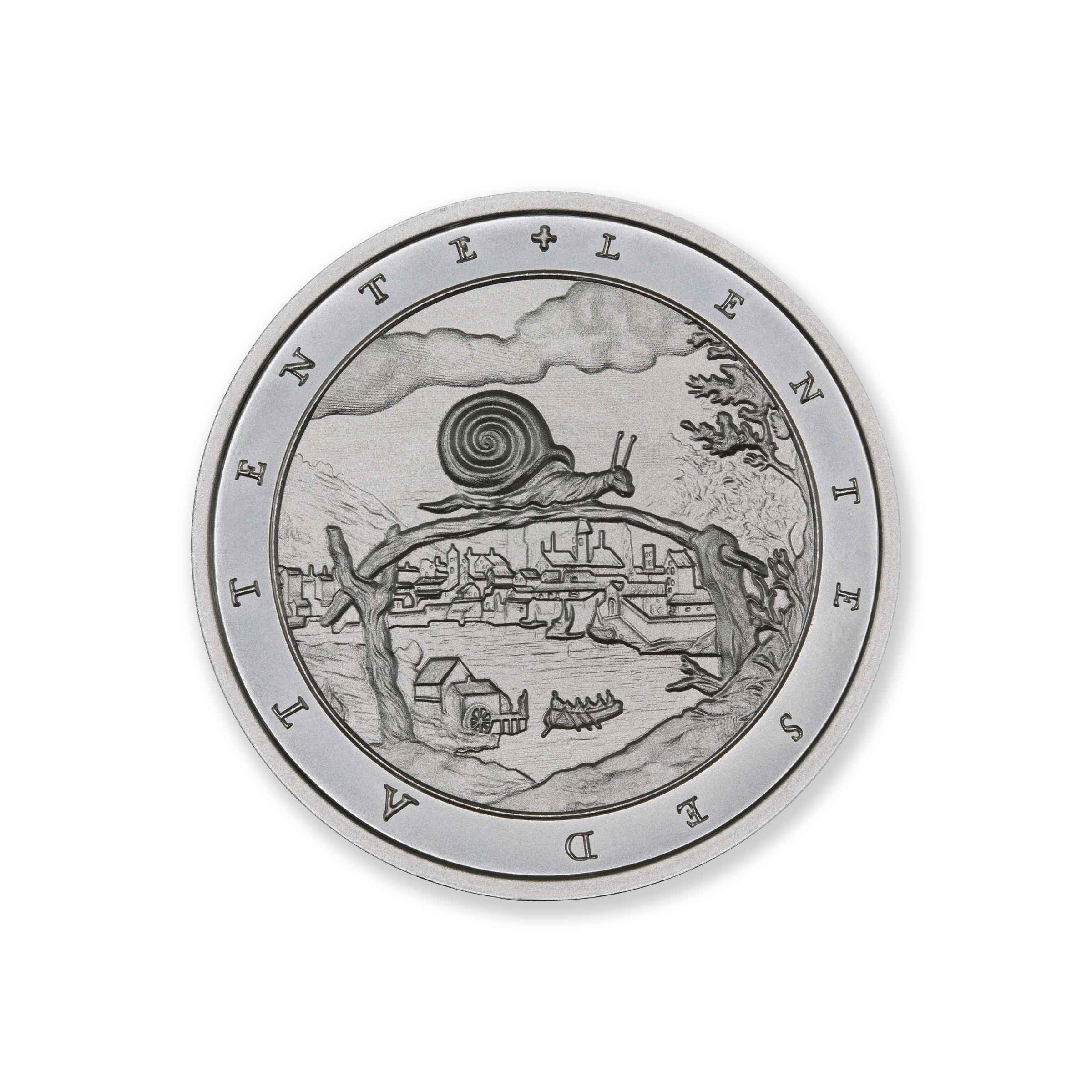 MINT CLUB #10 – 2 TROY OUNCE – 39MM (LIMITED MINTAGE: 500) – IN COINSAFE CAPSULE – DANGEROUS WAY - Image 2