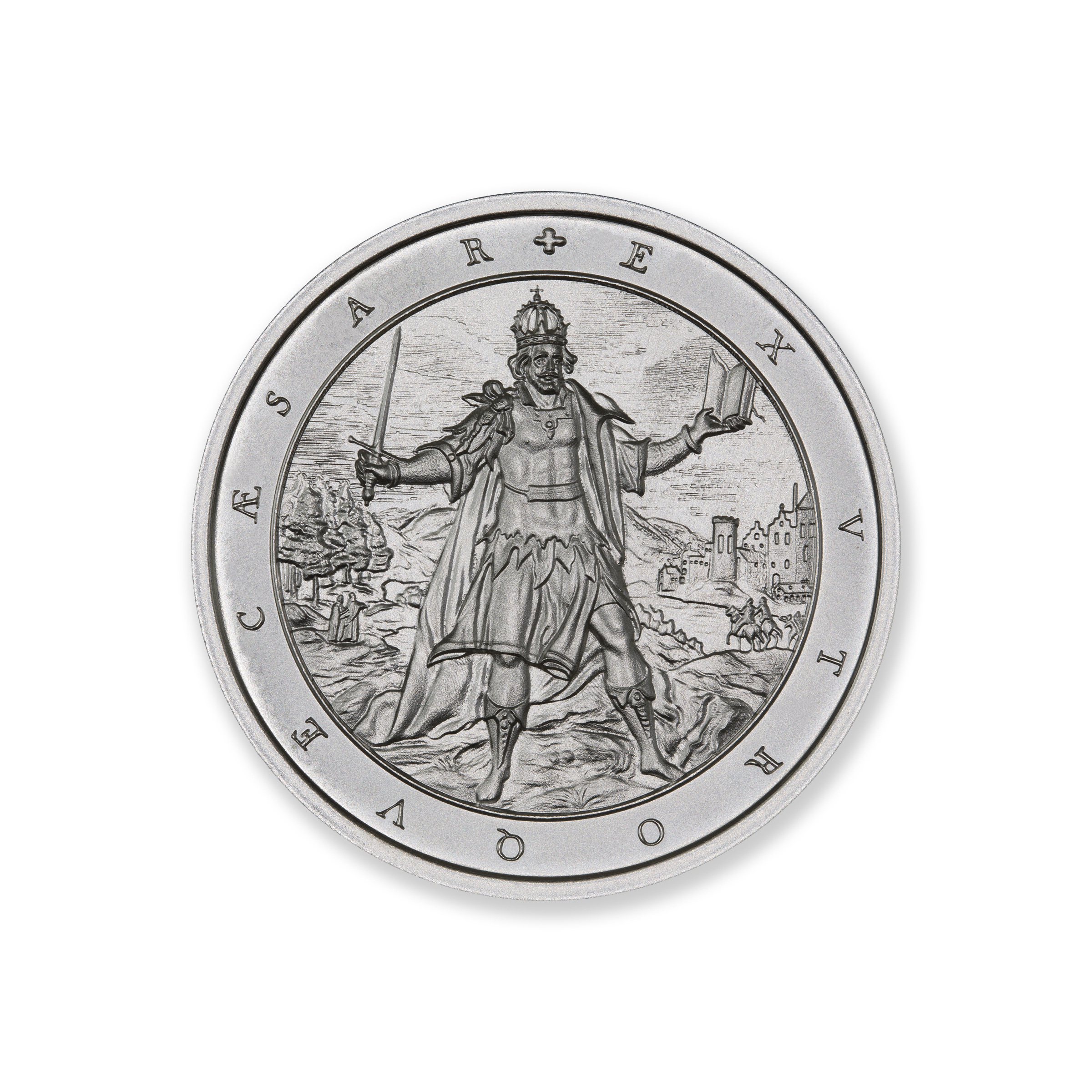 MINT CLUB #11 – 2 TROY OUNCE – 39MM (LIMITED MINTAGE: 500) – IN COINSAFE CAPSULE – PRINCE ENNOBLING - Image 2