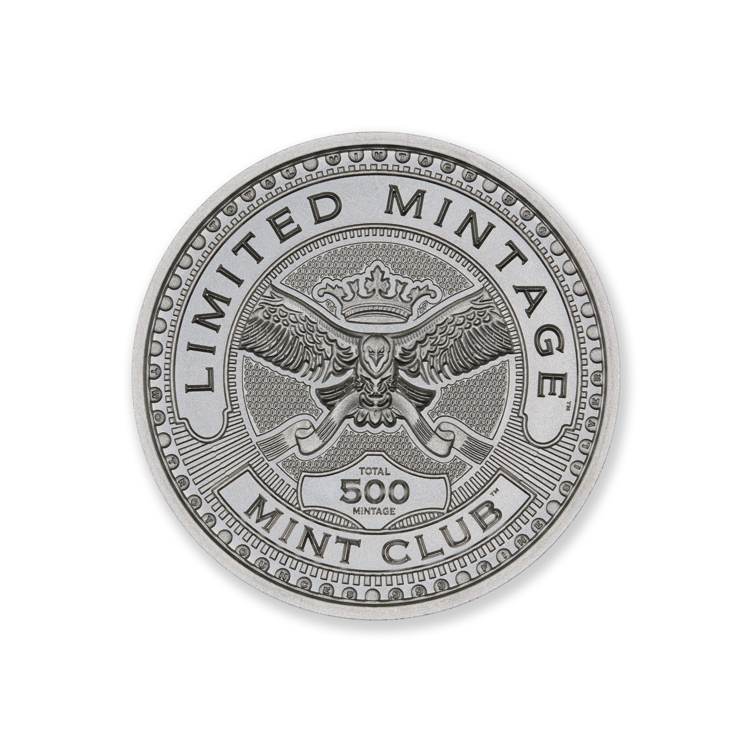 MINT CLUB #11 – 2 TROY OUNCE – 39MM (LIMITED MINTAGE: 500) – IN COINSAFE CAPSULE – PRINCE ENNOBLING - Image 3